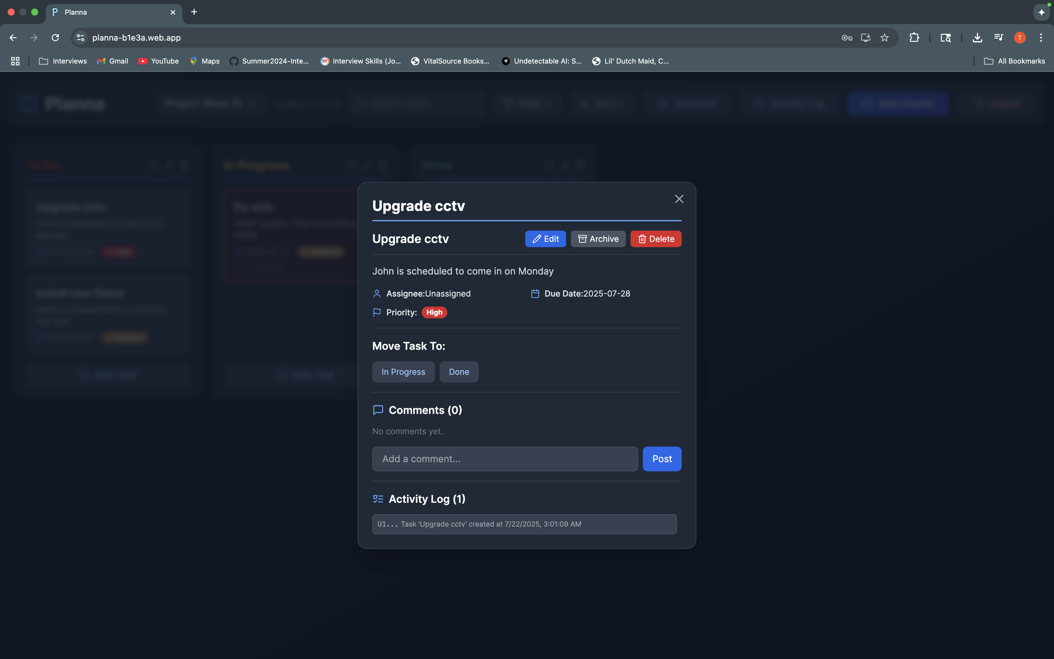 Planna Screenshot 2