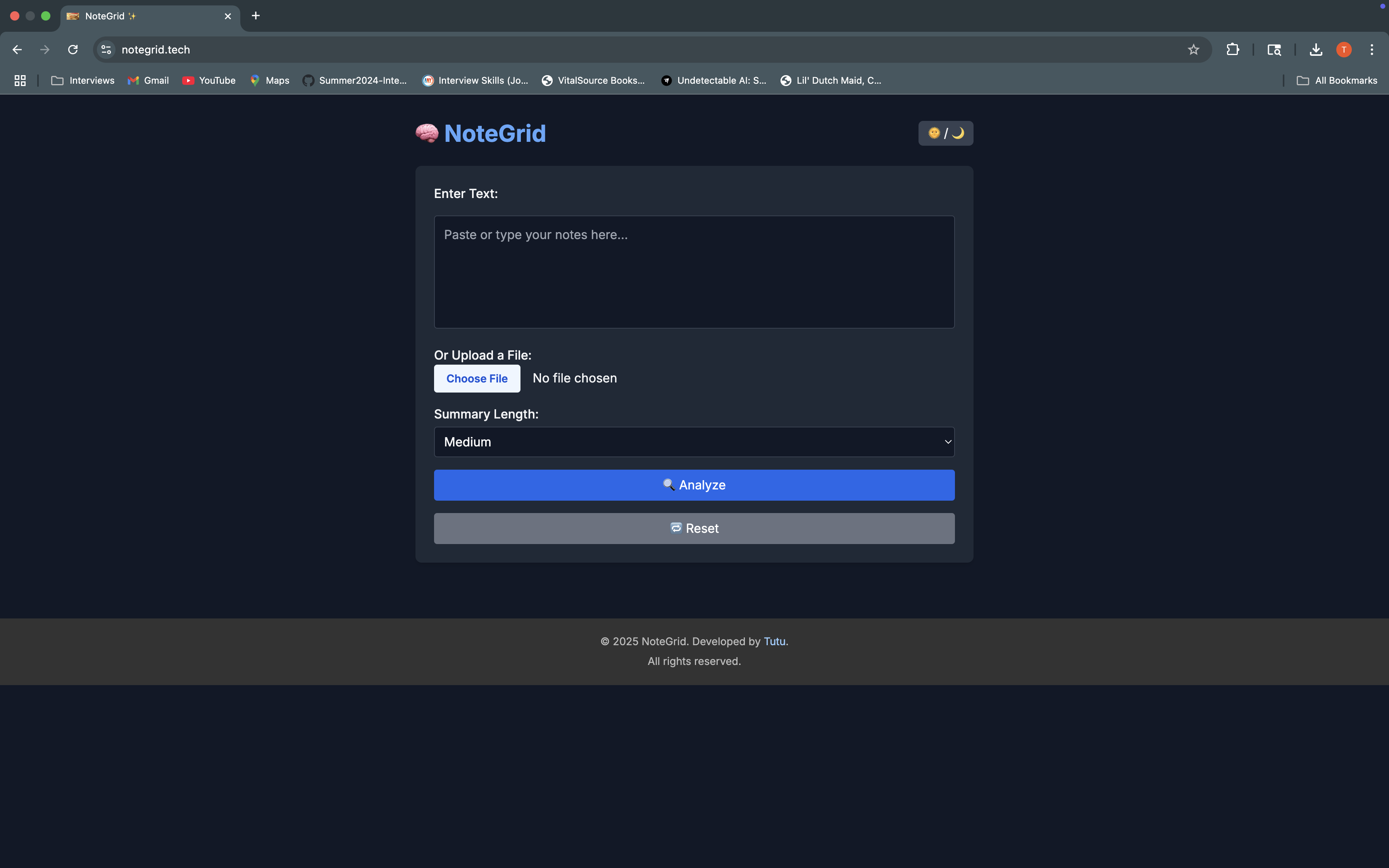 SmartNotes Screenshot 1